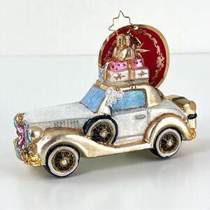 Christopher Radko Wedding Chariot Ornament